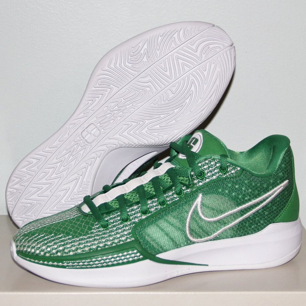 Nike Sabrina 1 TB Apple Green Basketball Shoes Womens 7 7.5